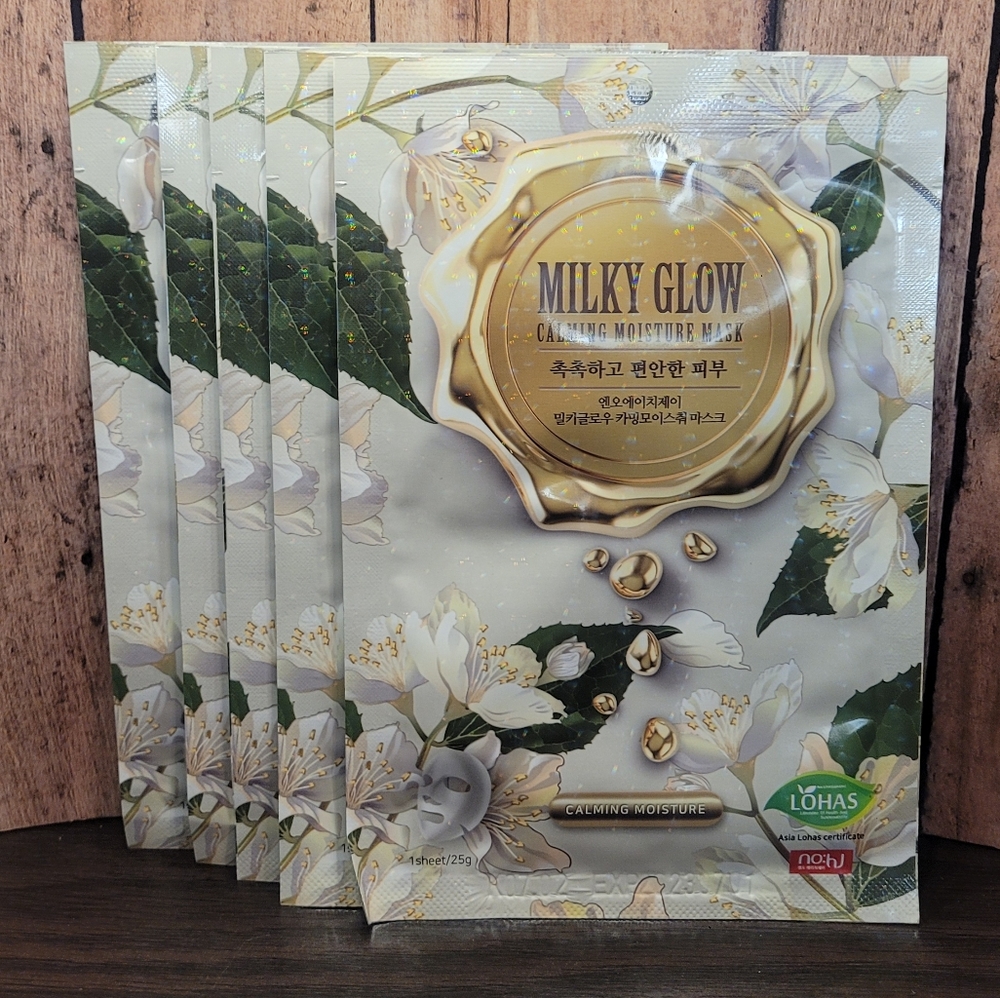 5 Milky Glow Calming Moisture Mask